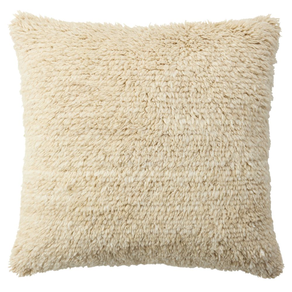 Elevation Simeone Solid Cream Down Pillow (24" Square)