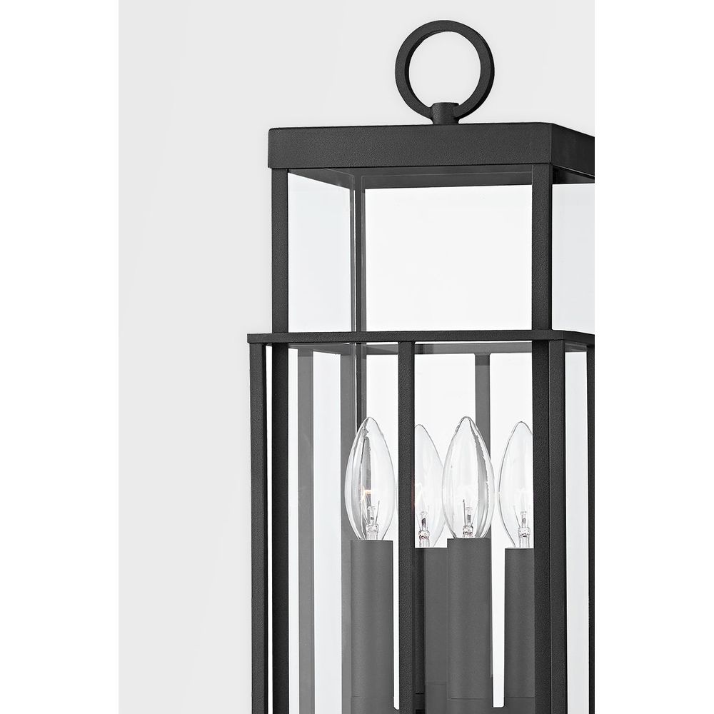 Outdoor Lighting: Post Lanterns Longport Post - Textured Black