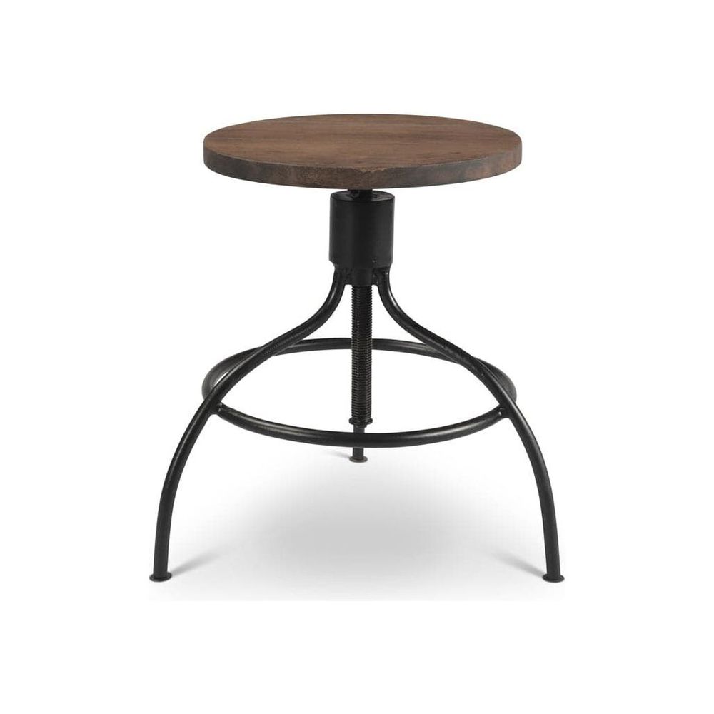 Revolve Adjustable Stool-Urbia-URBIA-IL-REV-STL-VN-Stools & Ottomans-2-France and Son
