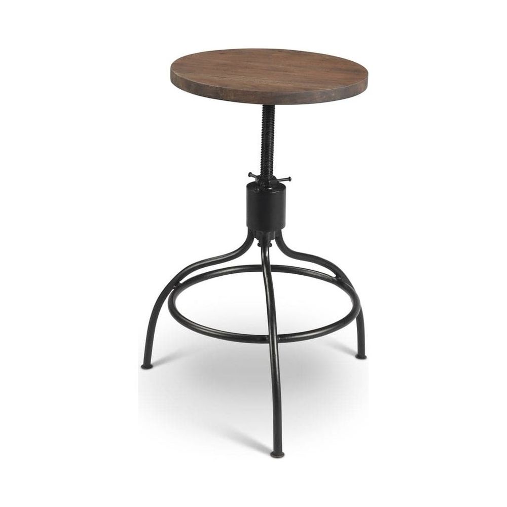 Revolve Adjustable Stool-Urbia-URBIA-IL-REV-STL-VN-Stools & Ottomans-3-France and Son