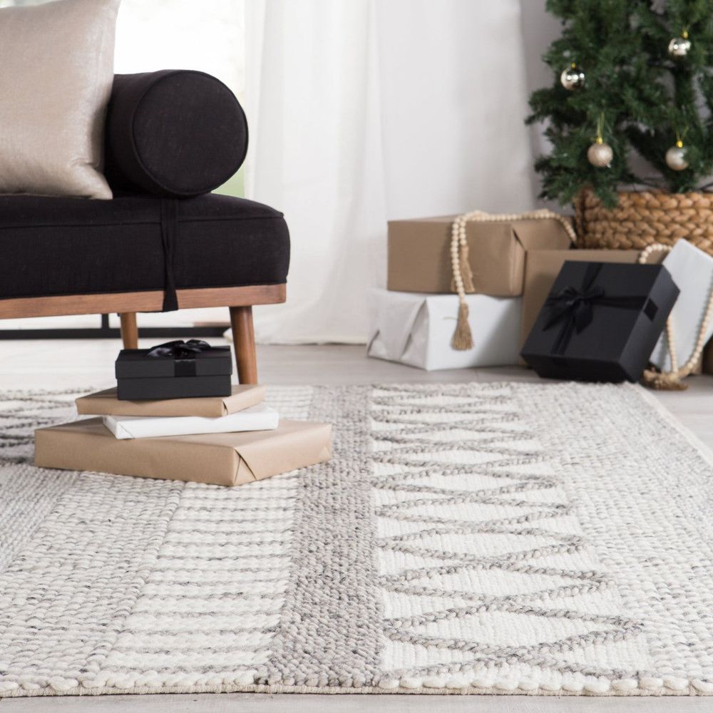 Cypress Asani Ikat Tan/ Light Pink Runner Rug (2'6"X8')