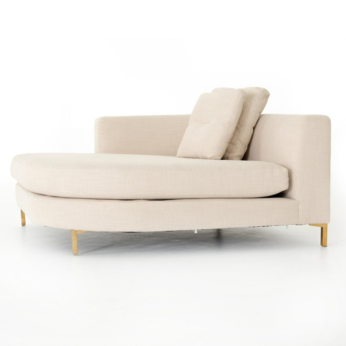 Greer Left-Arm-Facing Rounded Chaise - Avery Tusk