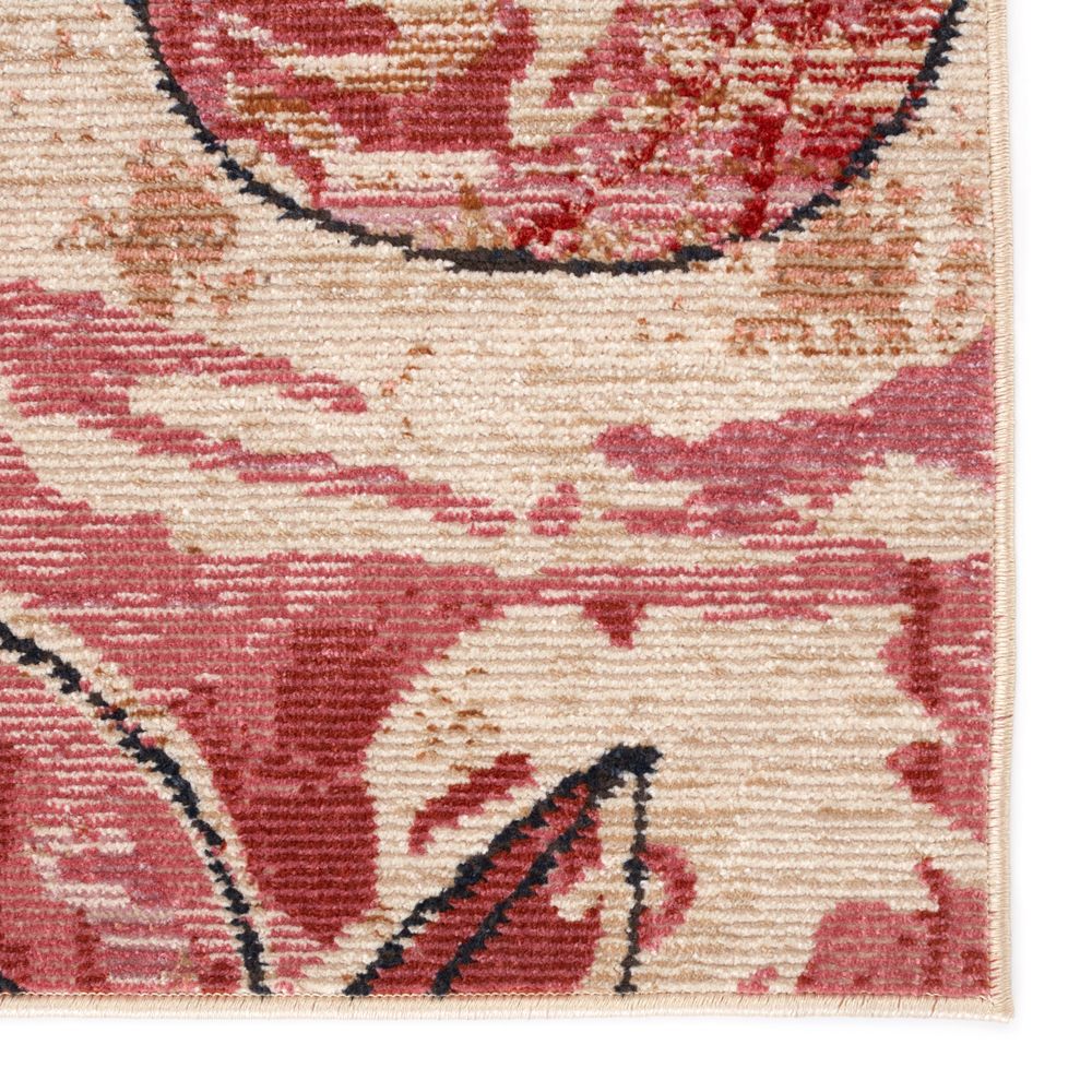 Merine Hemingway Floral Pink/ Beige Runner Rug (2'6"X8')