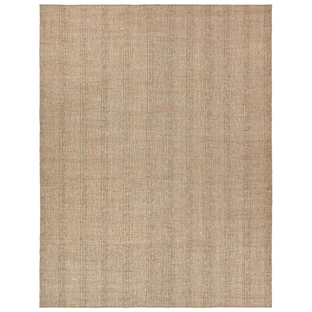 Runners Vex Handmade Striped Tan Runner Rug (3'X10' Runner)