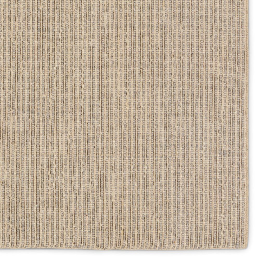 Runners Skandi Handmade Striped Gray/ Tan Runner Rug (3'X8')