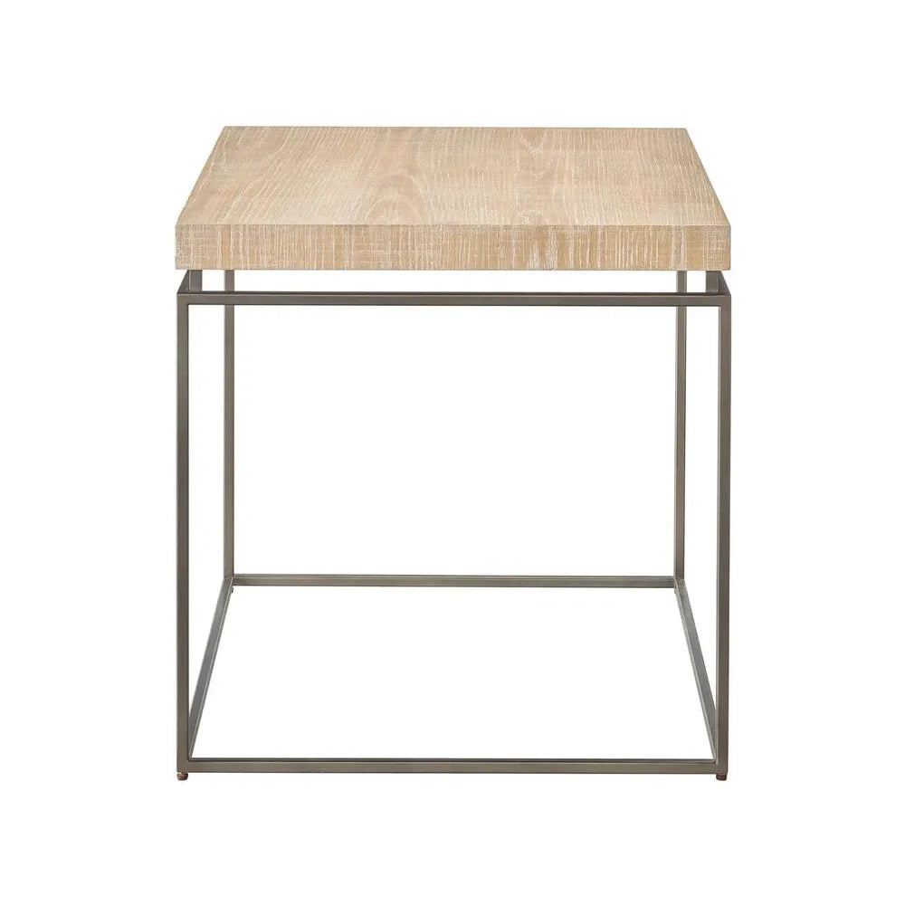 Modern Farmhouse - End Table-Universal Furniture-UNIV-U011D812-Side TablesRustic Natural Oak-3-France and Son