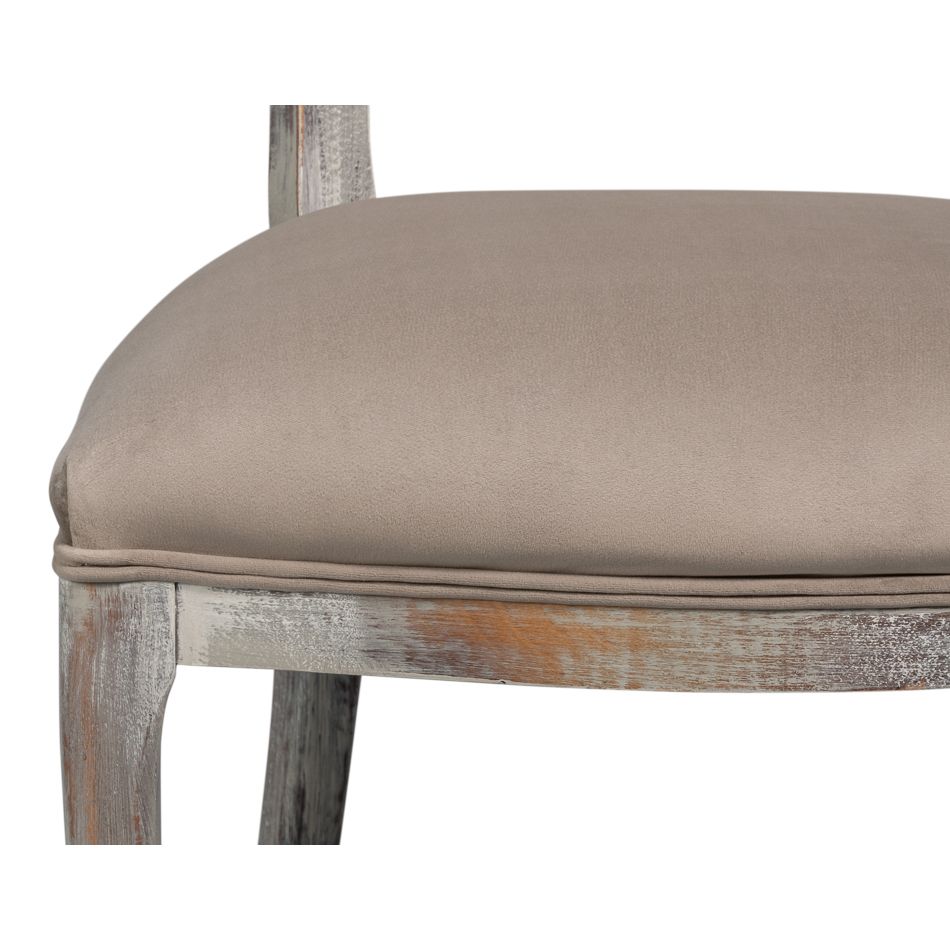 Oval Cane Back Side Chair - Set of 2