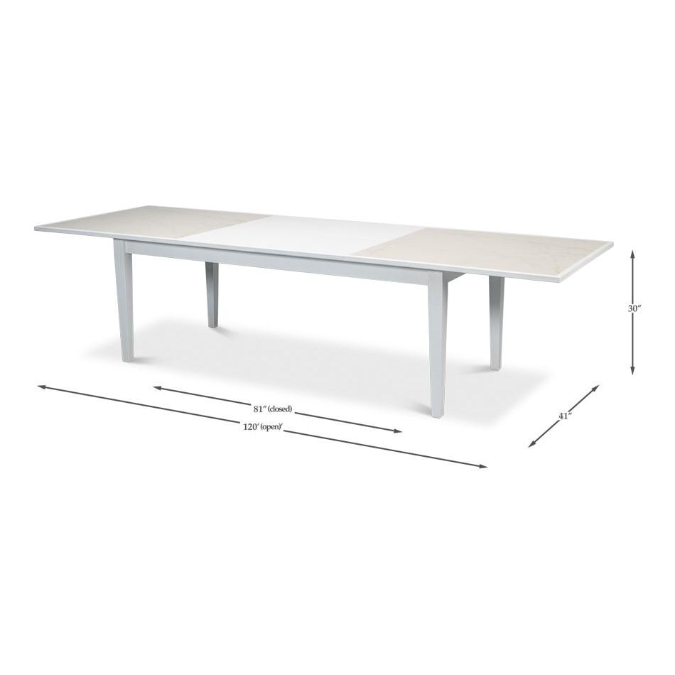 Butterfly Dining Table White