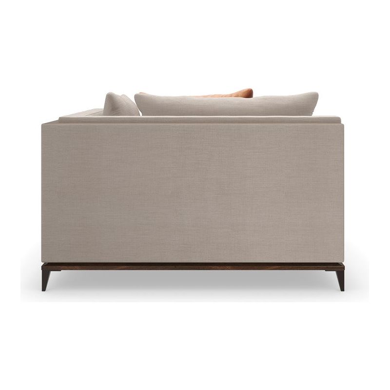 Islander Raf Loveseat - Brown, Bronze