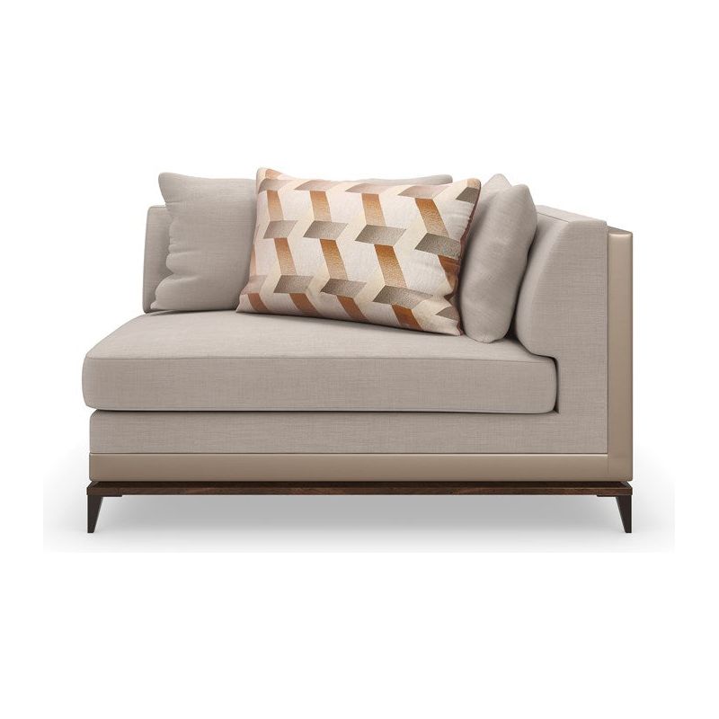 Islander Raf Loveseat - Brown, Bronze