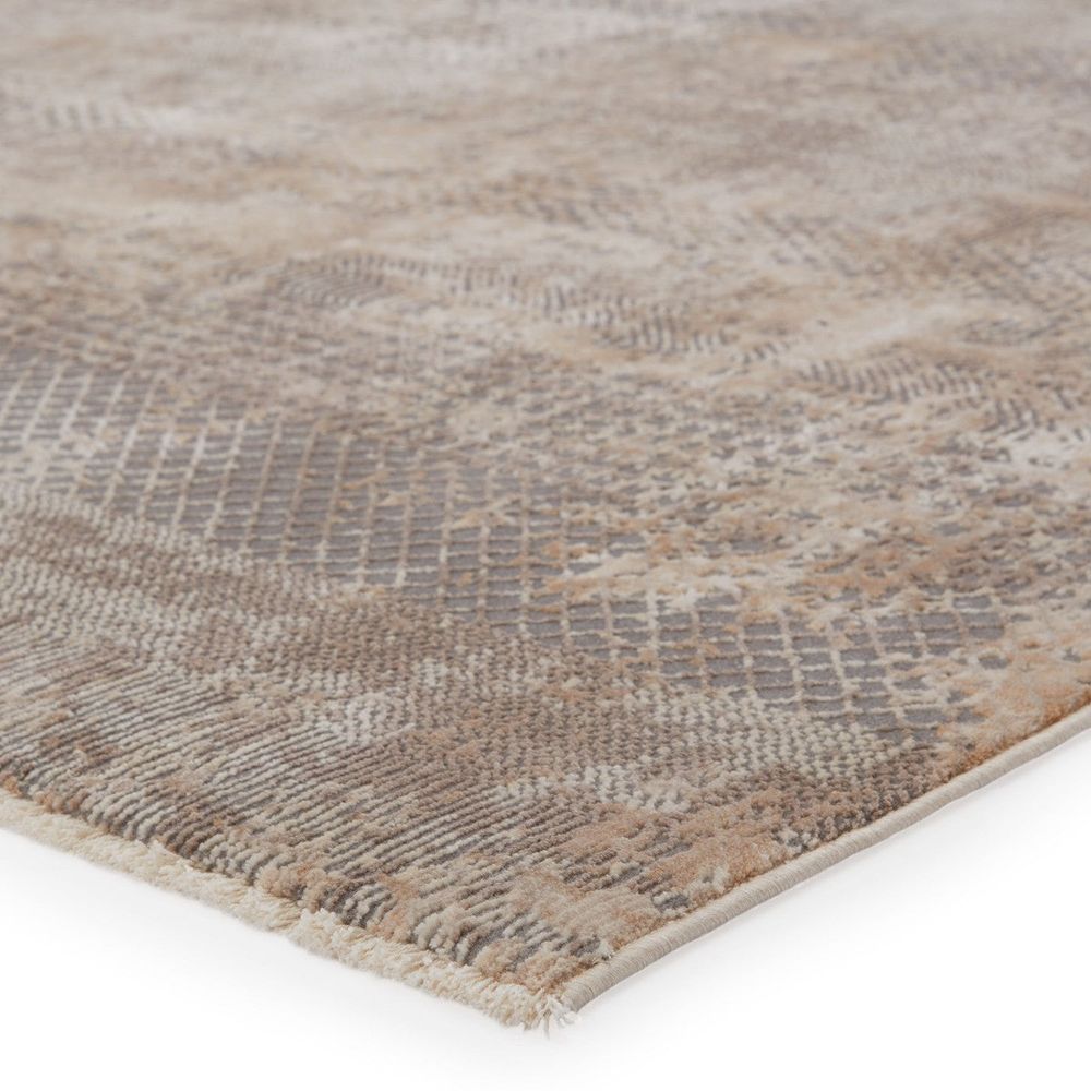Runners Aven Tribal Gray/ Tan Runner Rug (2'6"X8')