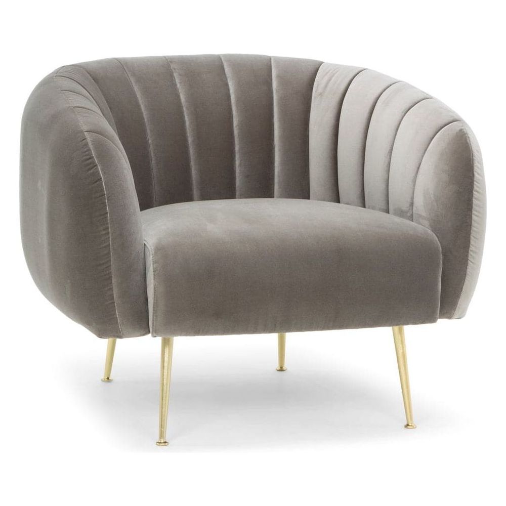 Channeled Accent Chair-Urbia-URBIA-VSD-CHAN-C-GREY-Lounge ChairsMouse Grey-2-France and Son