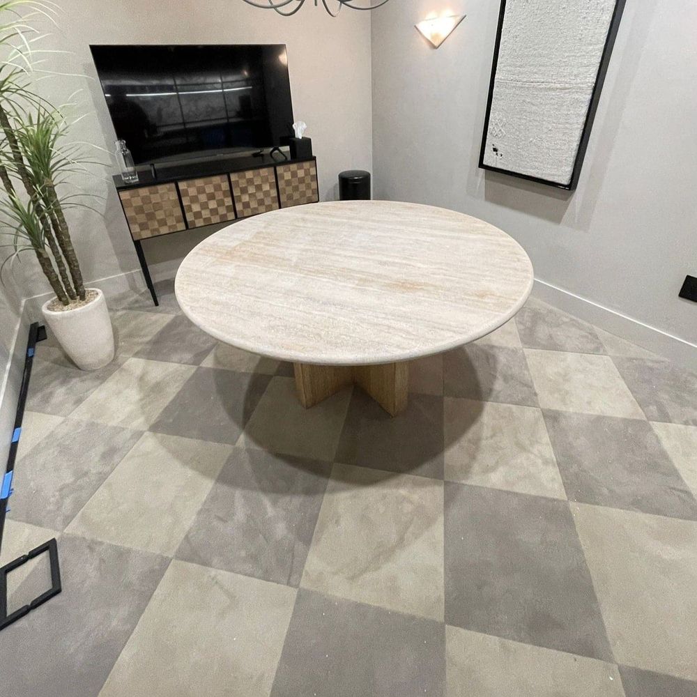 Elysees Round Dining Table-Precedent-Precedent-CL-001-Dining Tables-5-France and Son