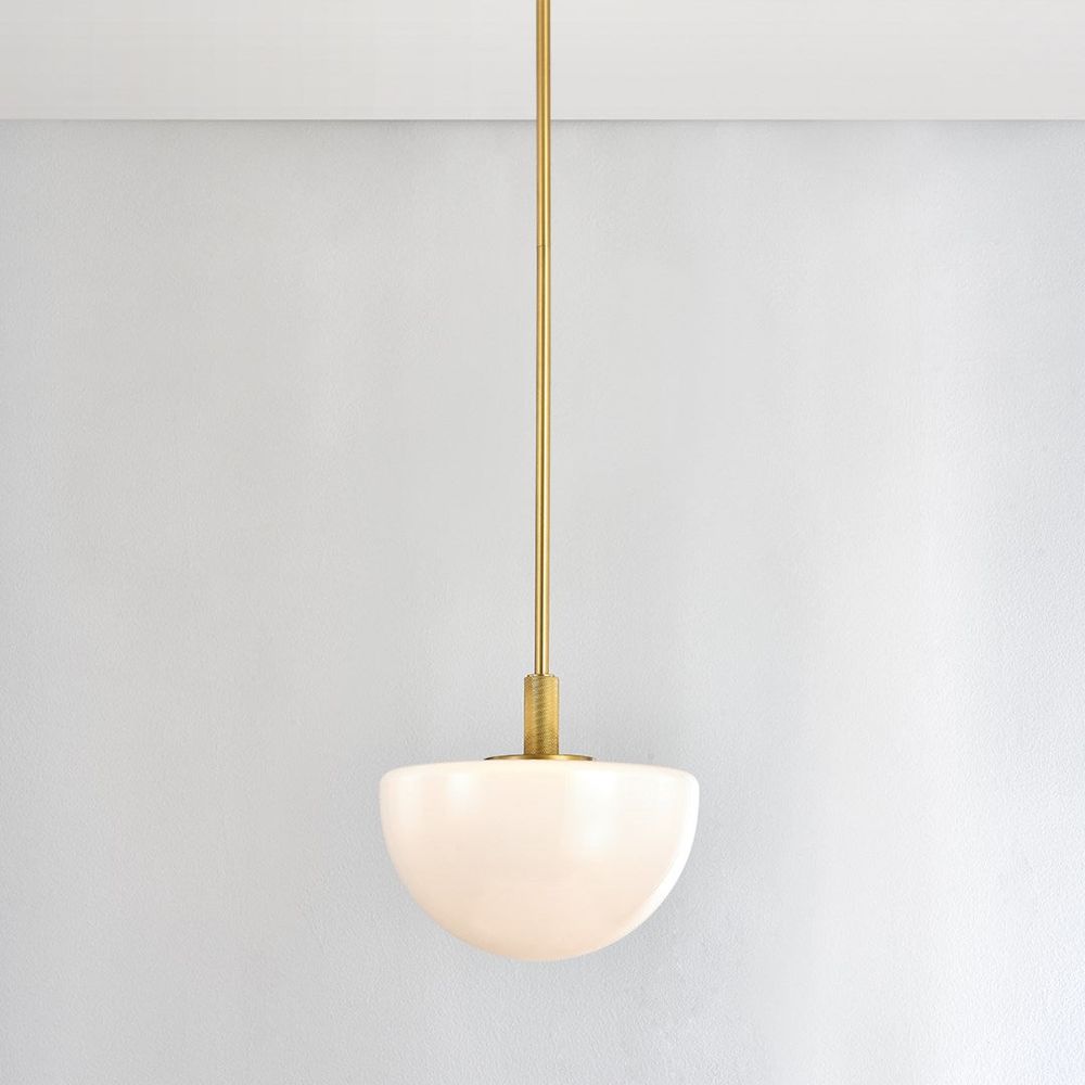 Lethbridge 1 Light Pendant-Hudson Valley-HVL-5913-OB-1-PendantsOld Bronze-4-France and Son