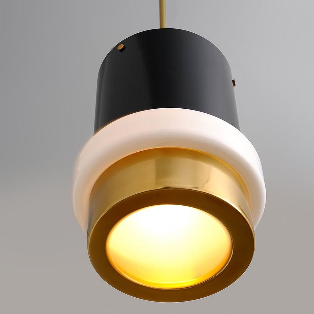 Beckenham 1 Light Pendant-Corbett Lighting-CORBETT-299-42-PendantsBlack-2-France and Son