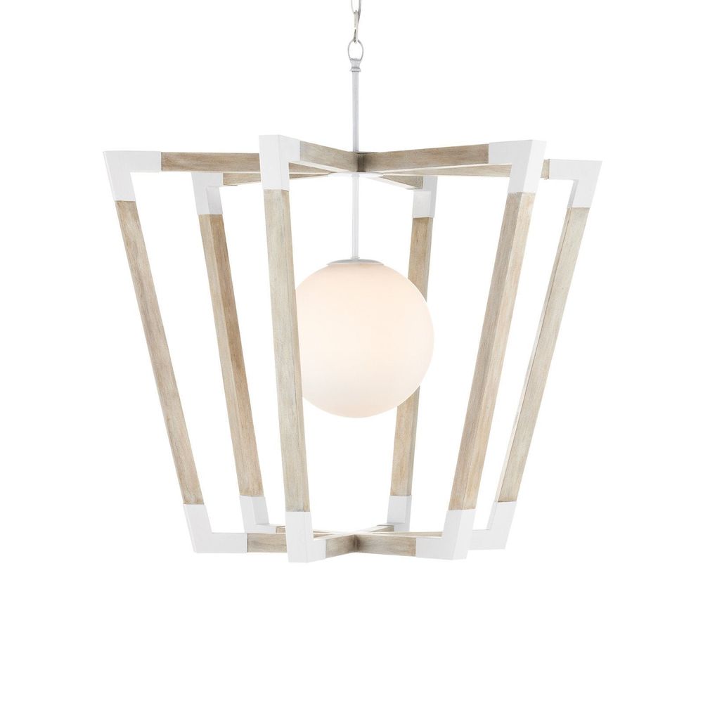 Chandeliers Bastian Sandstone Globe Pendant
