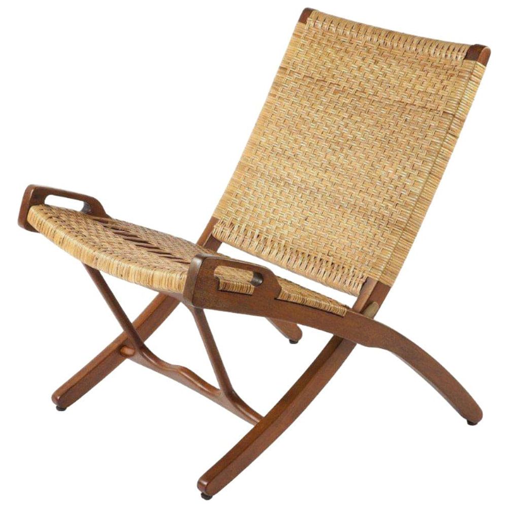 Mid-Century Modern Reproduction PP512 Folding Chair Inspired by Hans Wegner