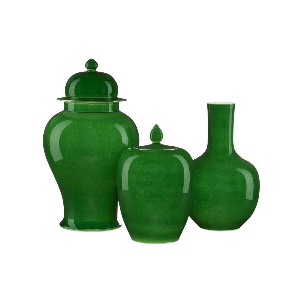 Vases Imperial Green Long Neck Vase