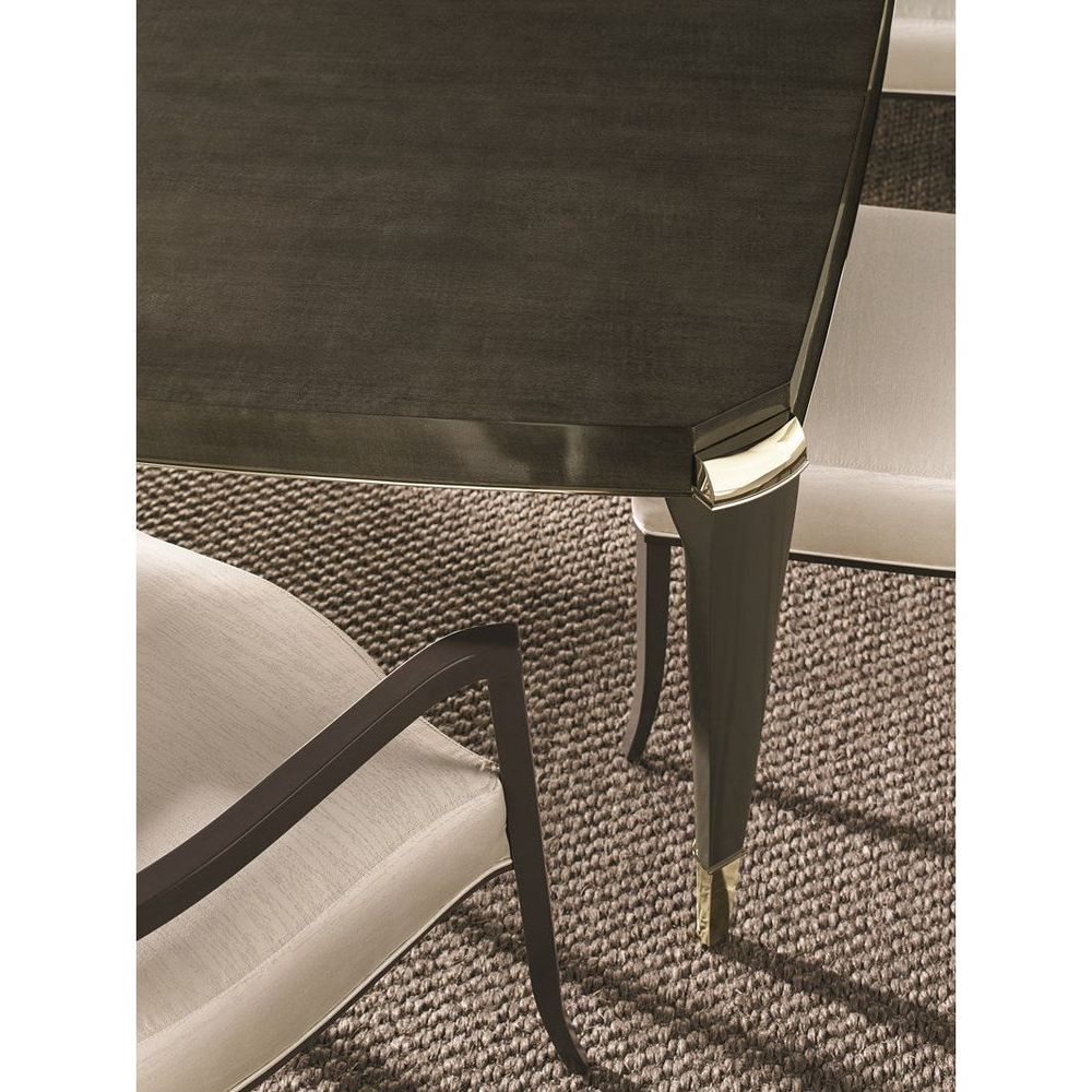 Border Dining Table - Charcoal Anegre