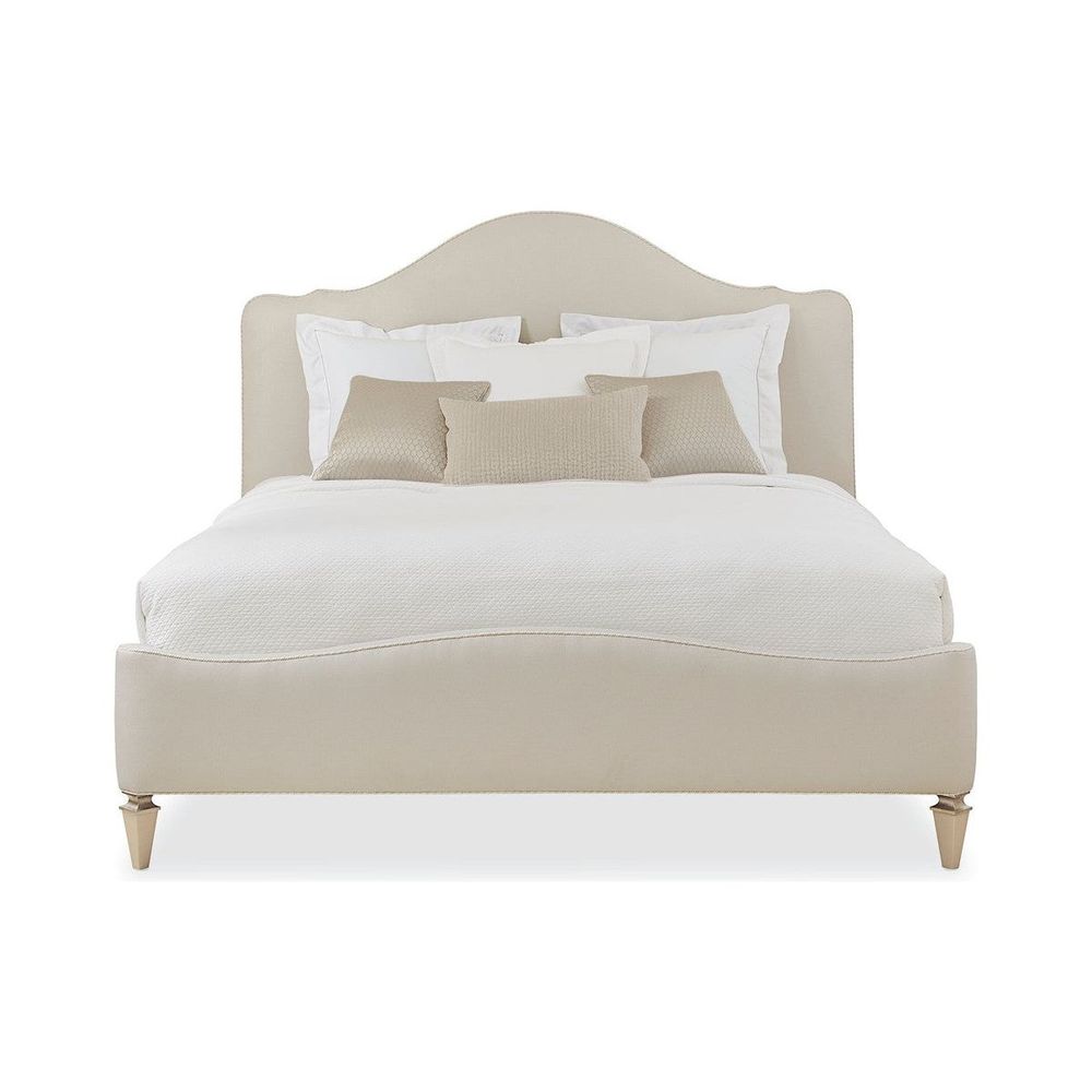 Elysian Night In Paris Qn/Kg Sr - Silver, Beige