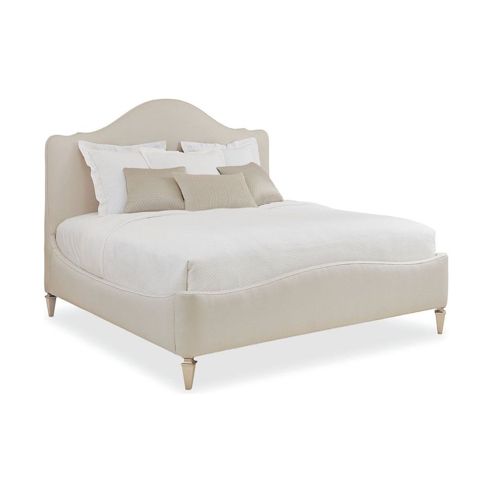 Elysian Night In Paris Qn/Kg Sr - Silver, Beige