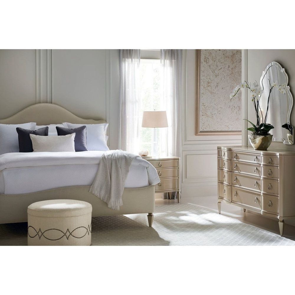 Elysian Night In Paris Qn/Kg Sr - Silver, Beige