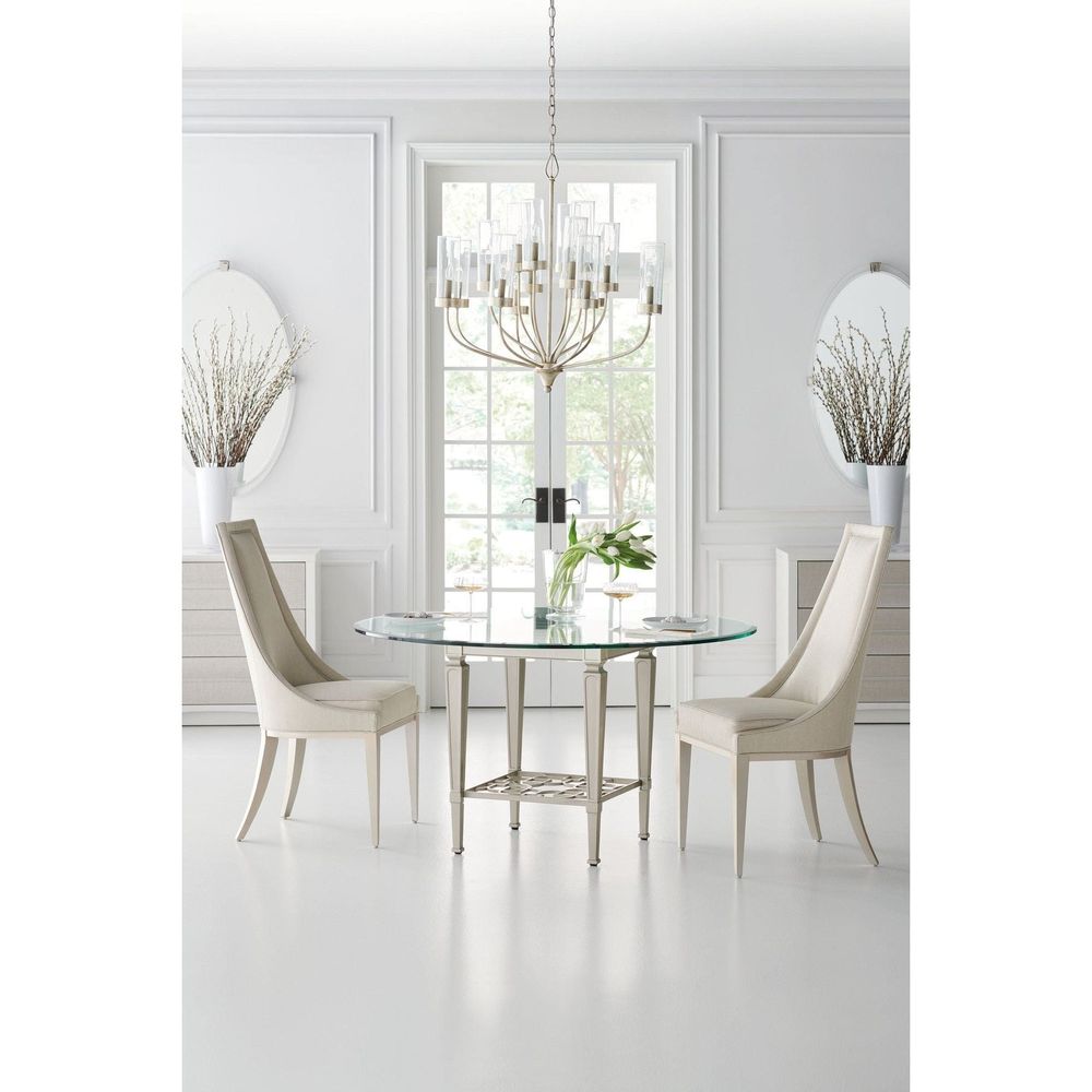 Dining Chairs Elevate Side Chair - Silver, White