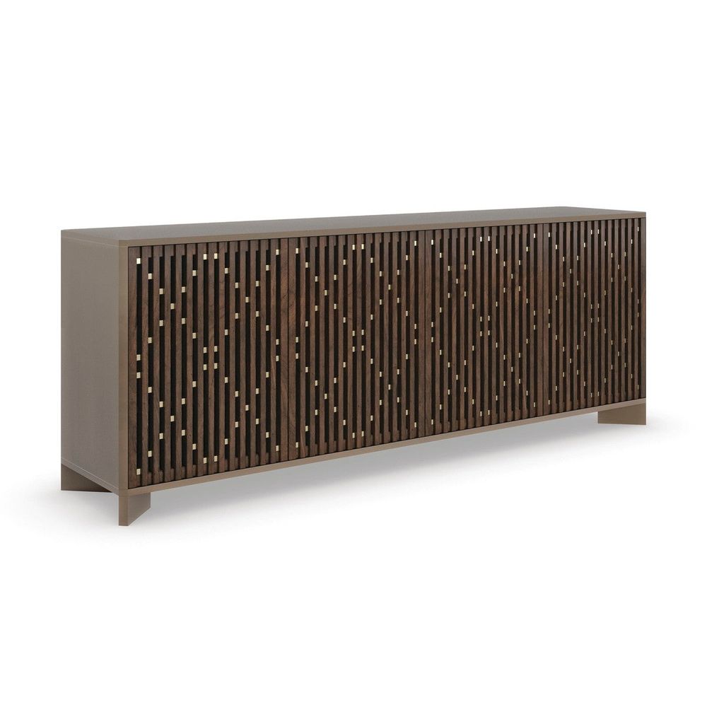 TV Stands & Media Consoles Uncut Gem - Bronze, Brown, Gold
