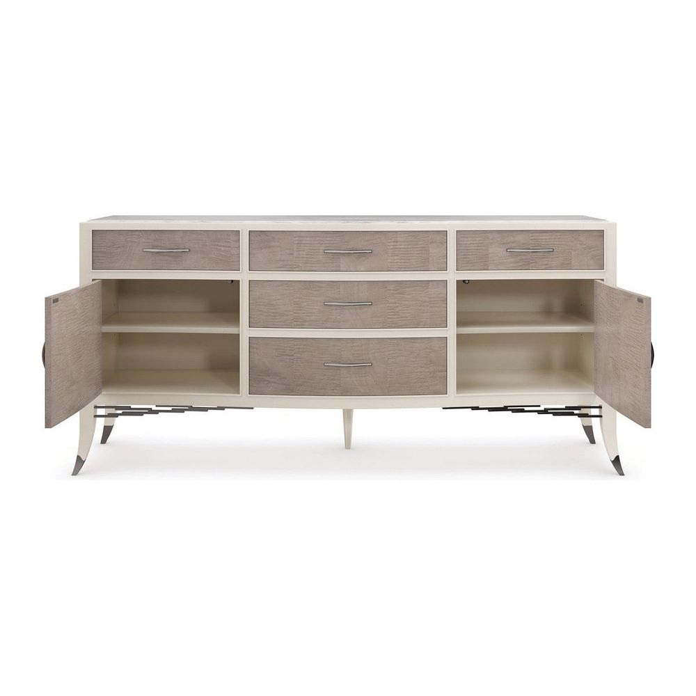 Modern Twist - Off White, Bronze