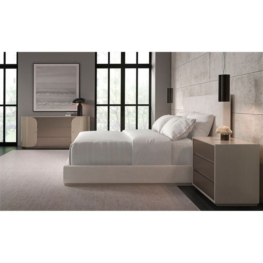 Nightstands Vitality Large Nightstand - Grey, Silver