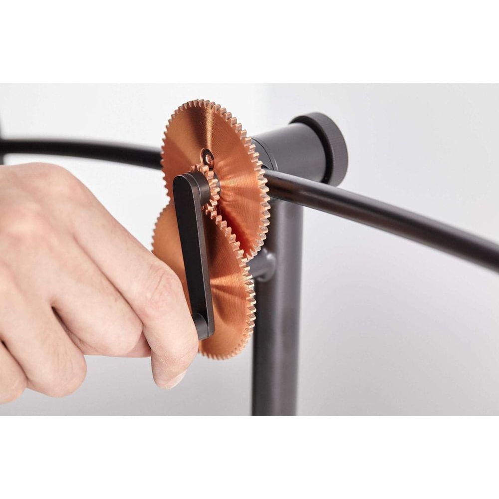 Planet Table Lamp - Matt Black + Copper-Seed Design-SEED-SLD-100DRTE-CPR-Table Lamps-11-France and Son