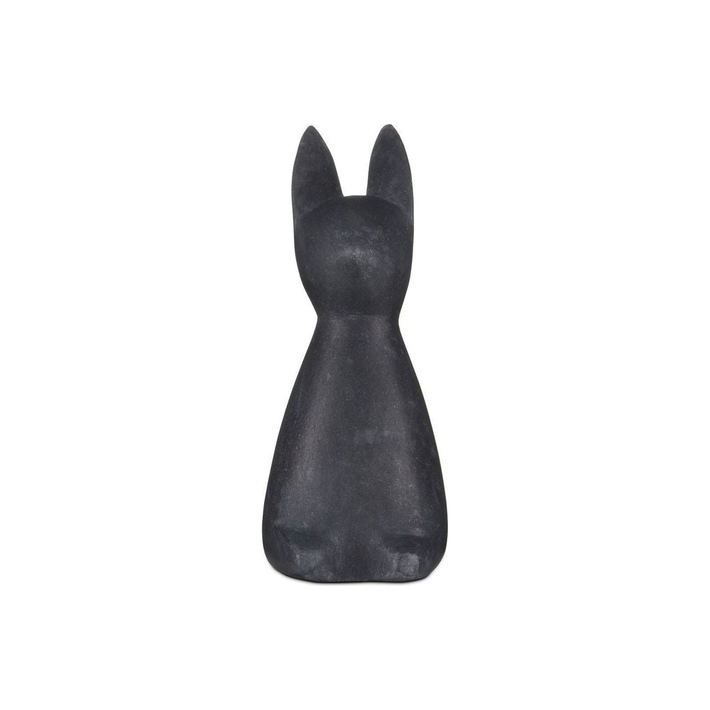 Decorative Objects Black Marble Rabbit