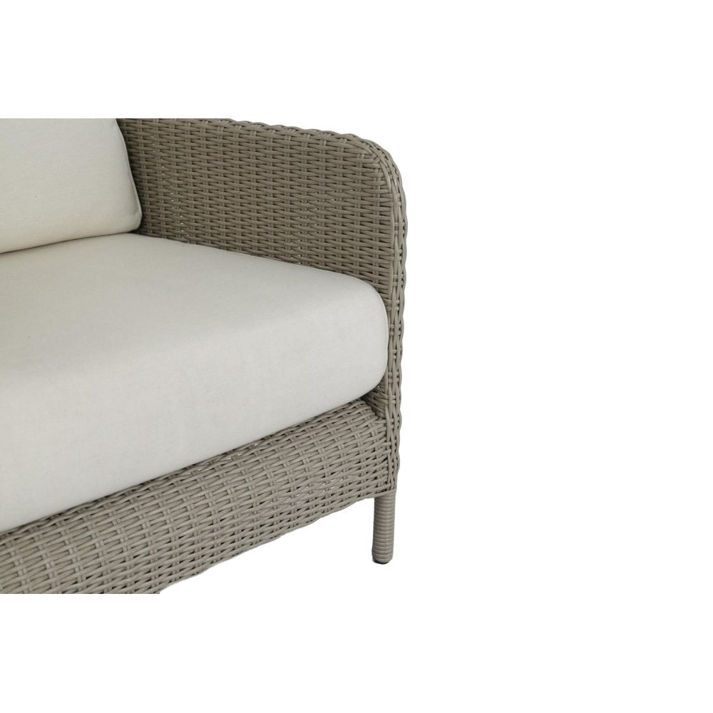 Outdoor Dining Chairs Manhattan Dining Chair in Linen Canvas w/ Self Welt