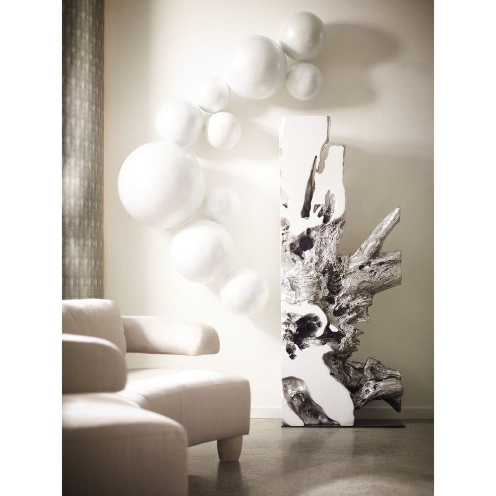 Cast Freeform Silver Sculpture-Phillips Collection-PHIL-PH63351-Decorative Objects-2-France and Son