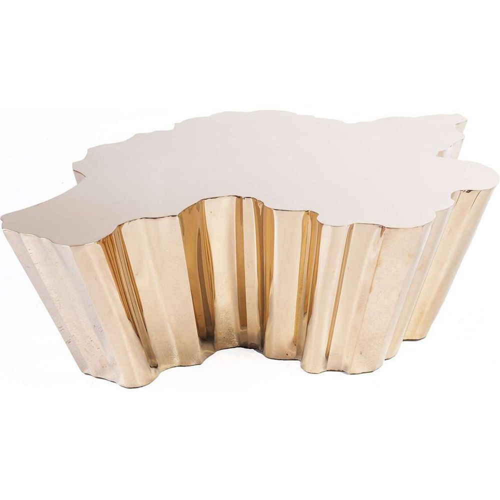 Modern Fideer Coffee Table - Rose Gold