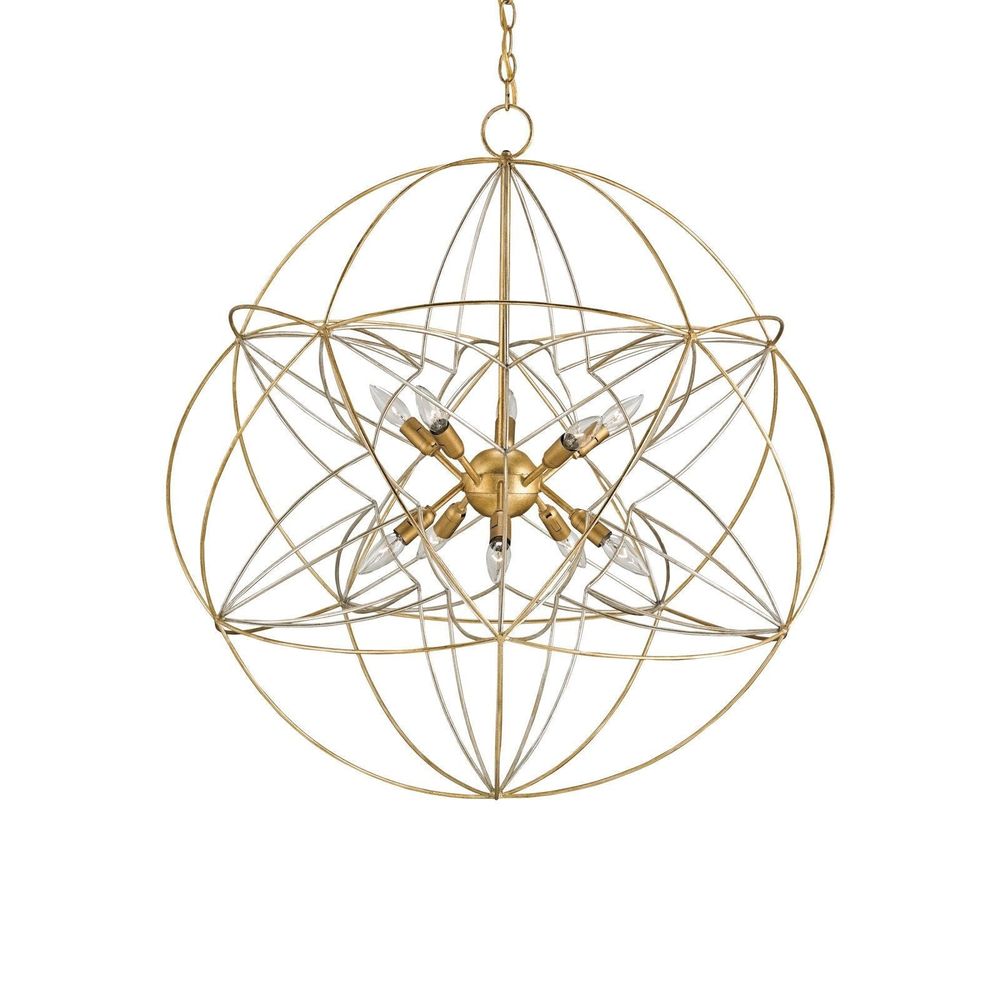 Chandeliers Zenda Gold Orb Chandelier