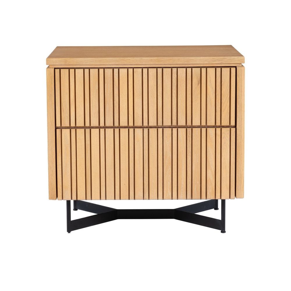 Nightstands Indeo Washed Oak Nightstand