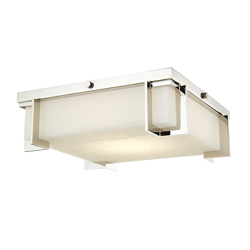 Delmar Led Large Flush Mount-Hudson Valley-HVL-3913-PN-Flush MountsPolished Nickel-3-France and Son
