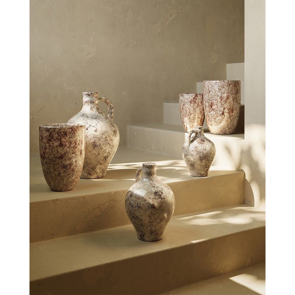 Marne Brown & Off-White Vase Set of 3