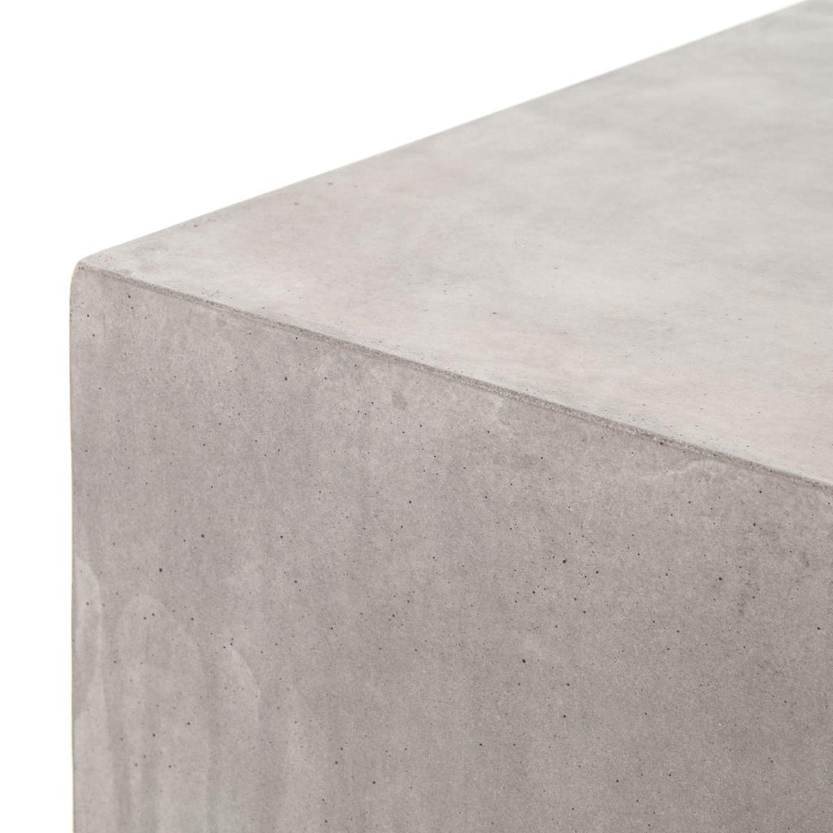 Parish Concrete Cube Coffee Table - Dark Grey