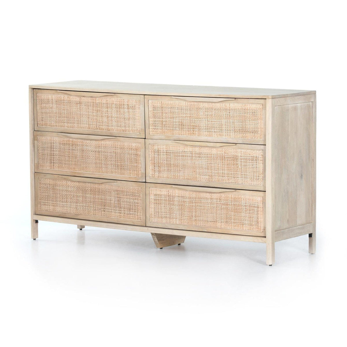 Sydney 6-Drawer Dresser with drawers open