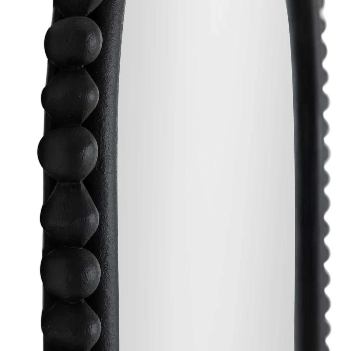 Belle Arch Full-Length Mirror - Plaster Black, 79.75 in. H x 25 in. W x 1.75 in. D
