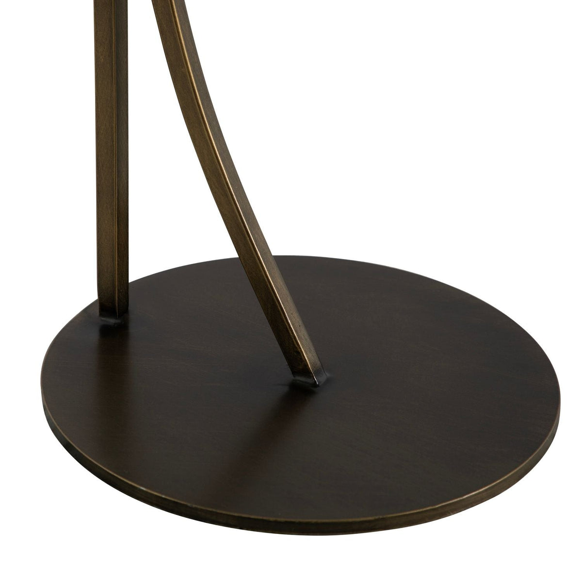 Amari Metal Round Pedestal Drink Table - 10 In. W X 28.5 In. H