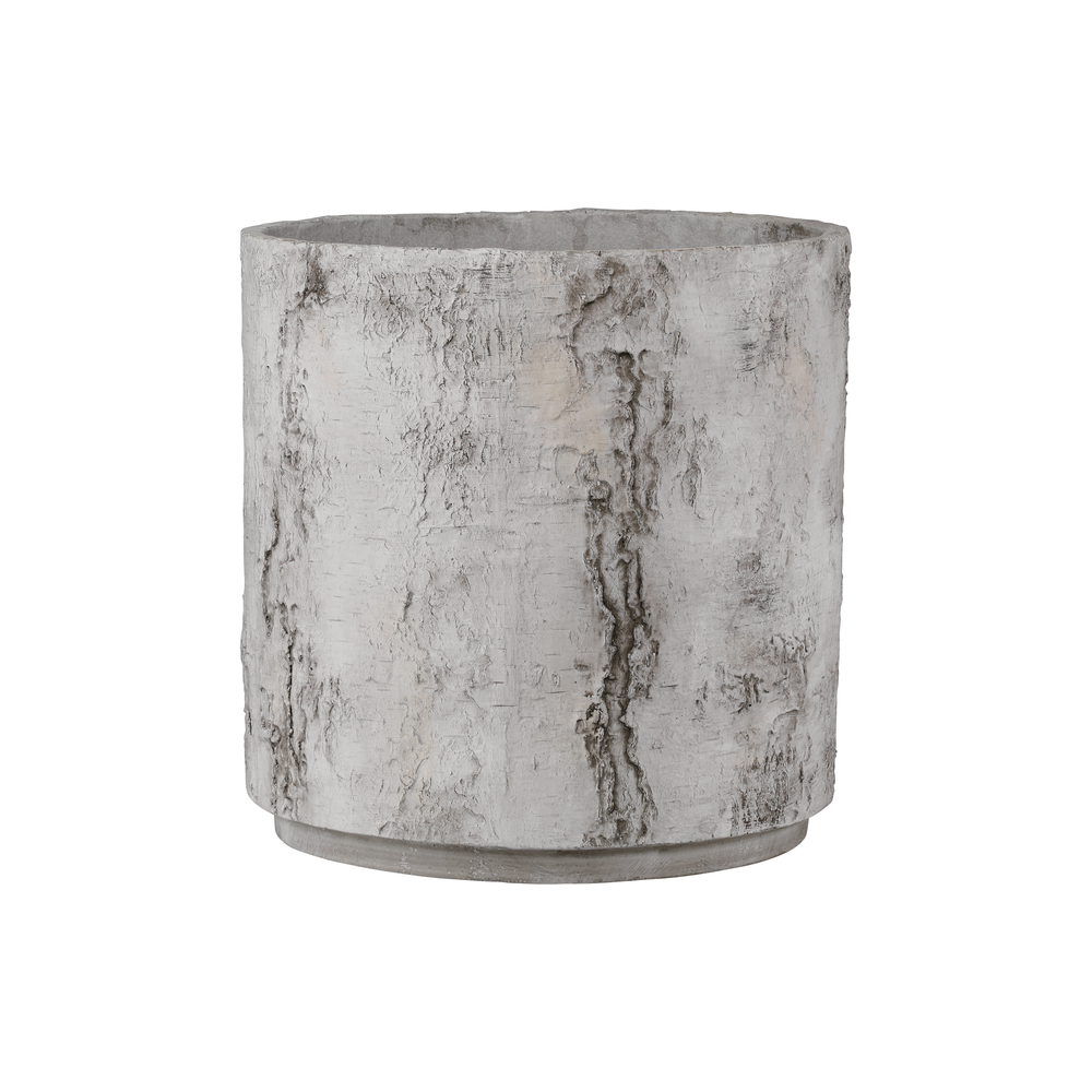 Outdoor Planters Faux Birch Small Planter