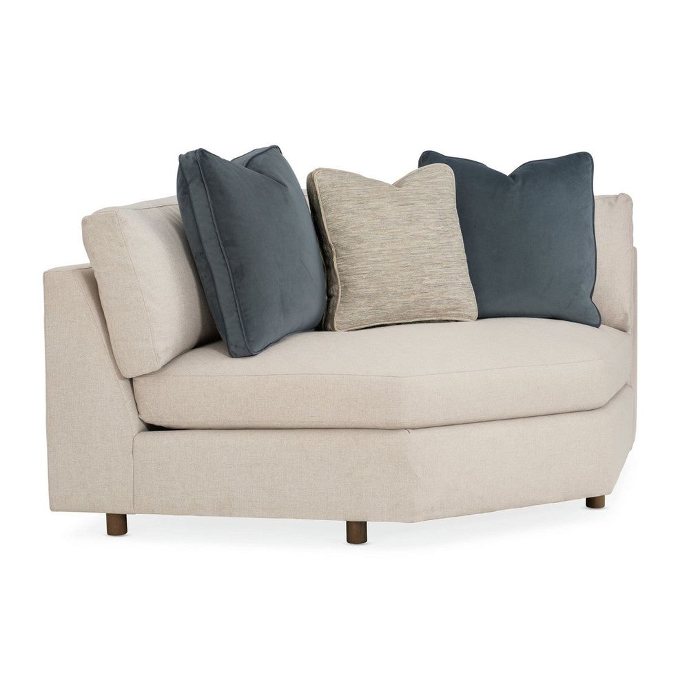 Sectionals: Parts Self-Centered - Grey, Brown