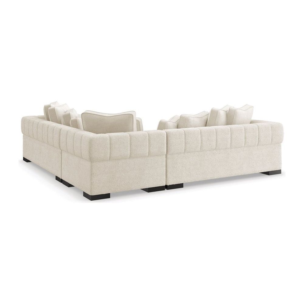 Sectionals: Parts Blade Laf Loveseat - Black