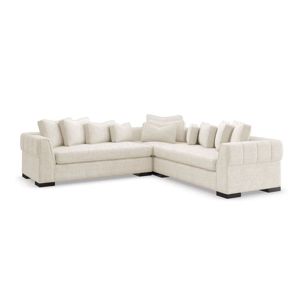 Sectionals: Parts Blade Laf Loveseat - Black