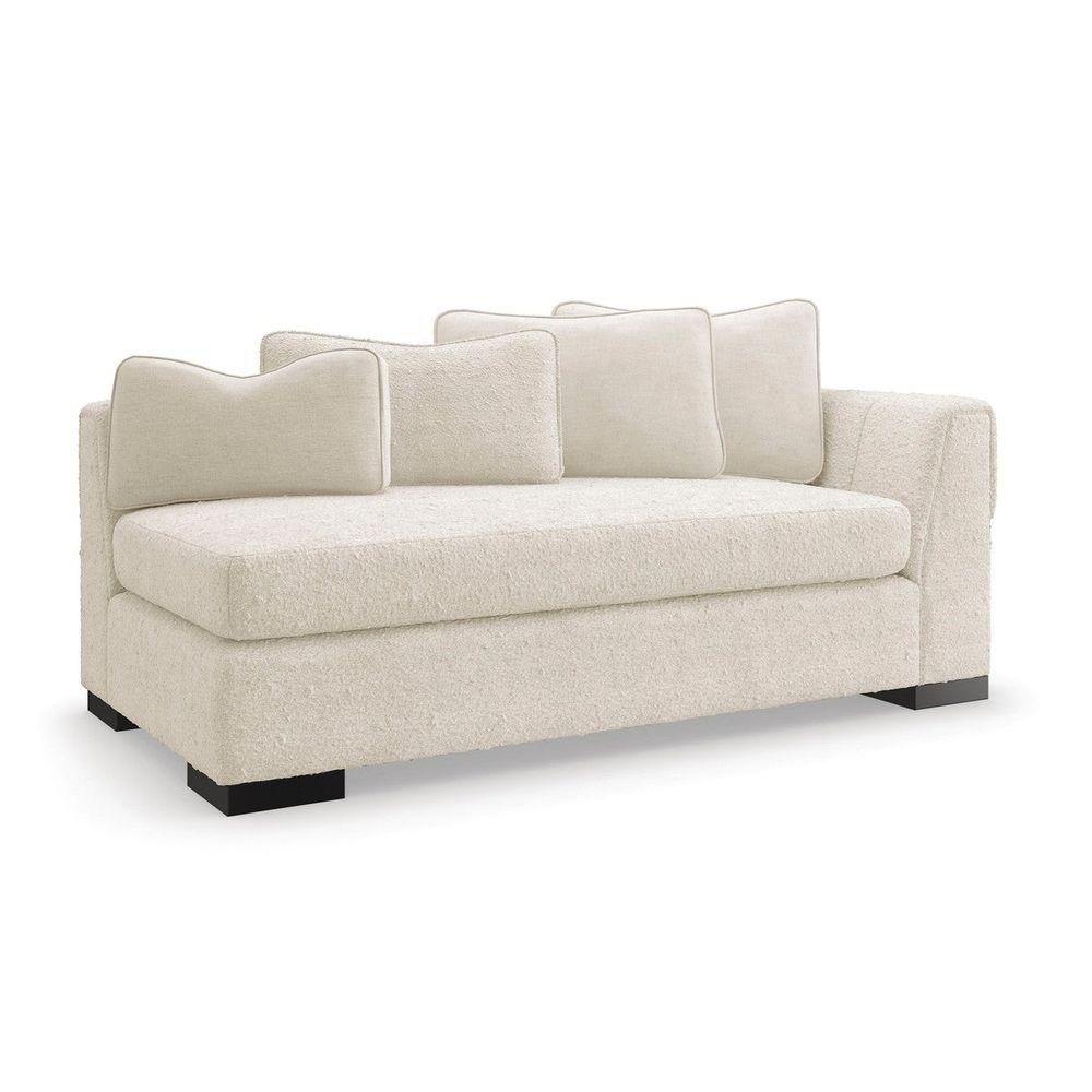 Sectionals: Parts Blade Raf Loveseat - Black