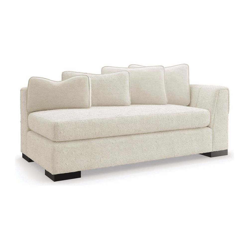 Sectionals: Parts Blade Raf Loveseat - Black