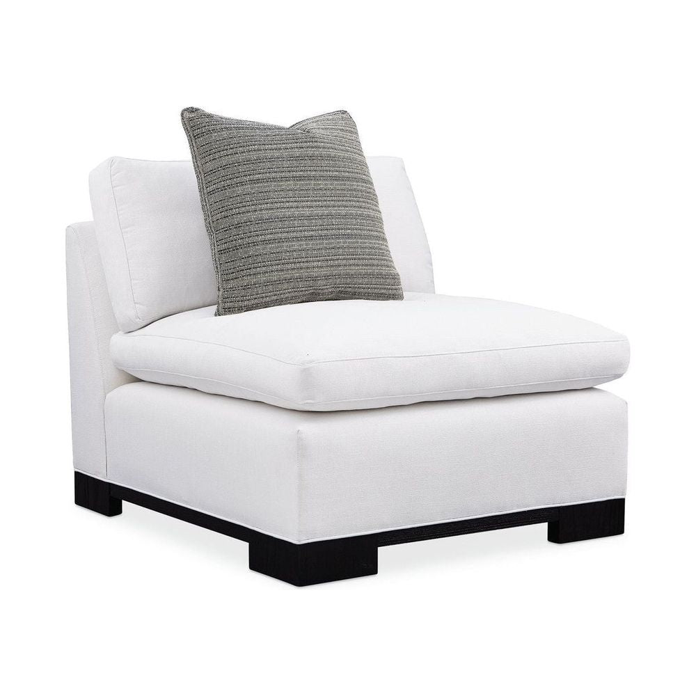 Renew Armless Chair - Black